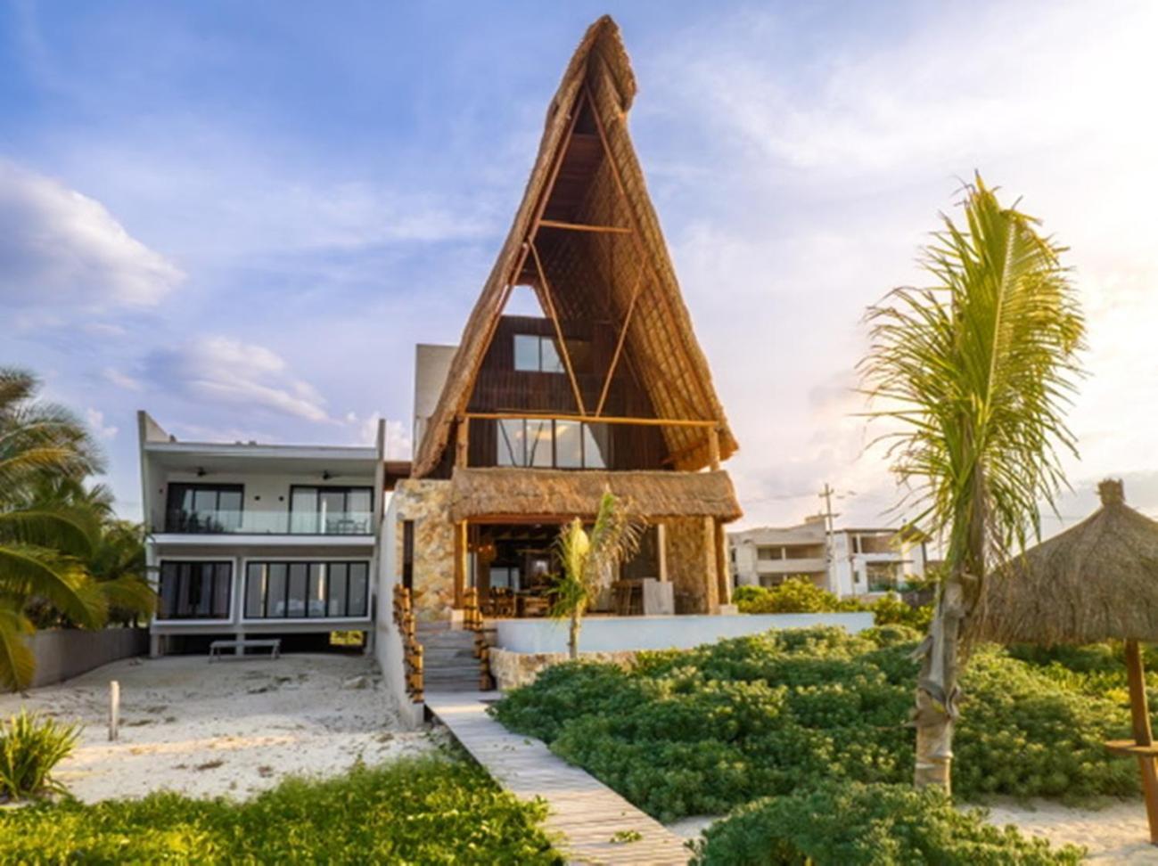 Residencia Las Olas En San Benito Lujo En Todo Su Esplendor. Progreso  Kültér fotó