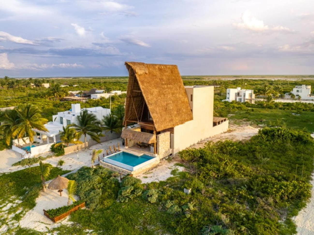 Residencia Las Olas En San Benito Lujo En Todo Su Esplendor. Progreso  Kültér fotó